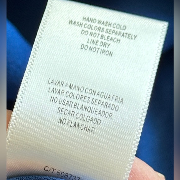 Madison Tara mini dress in blue plus size 22 women’s - smocked top, tiered - Picture 7 of 7